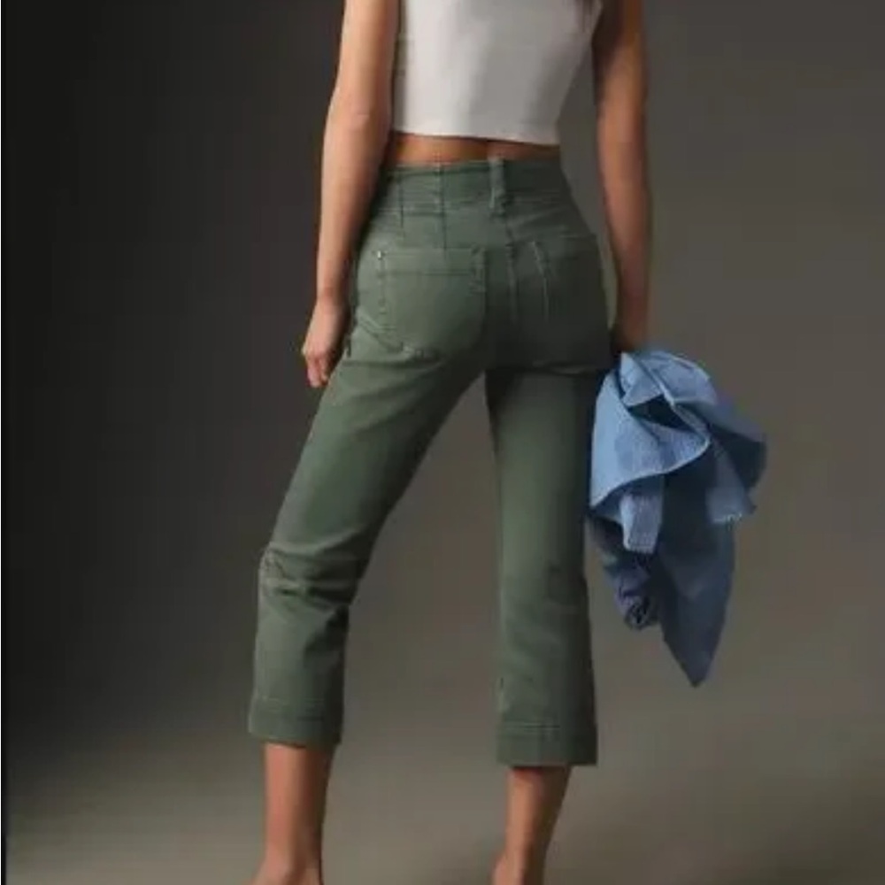 NWOT Anthropologie Pilcro 70s Crop Pants - size 29